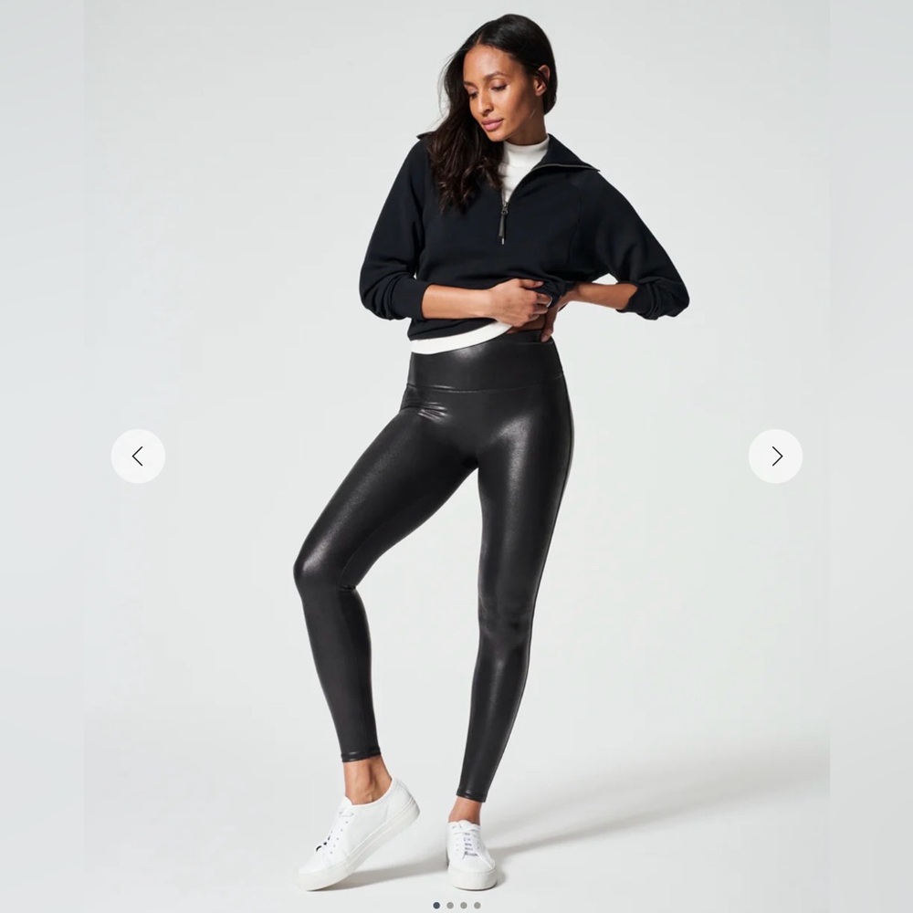 Women's Black Spanx Leggings